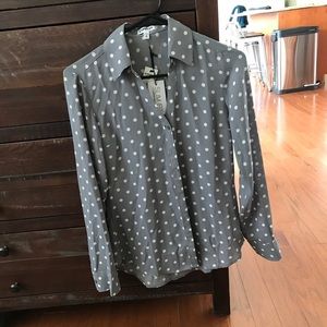 Slim fit convertible sleeve shirt